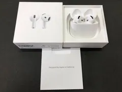D）AirPods 4  MXP63J/A  ノイズキャンセリング非搭載モデル