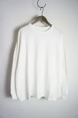 MAISON EUREKAメゾン エウレカ 長袖Tシャツ GIZA COTTON L/S PACK TEE 長袖カットソー ロンT M 白805N★2