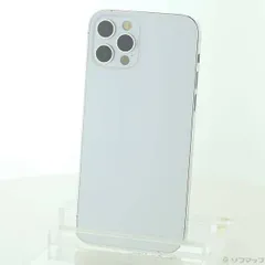 〔中古品〕 iPhone12 Pro 256GB シルバー NGMA3J／A SIMフリー【344】