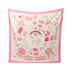 エルメス HERMES スカーフ カレ90 ALBUMS DE COLPORTAGE シルク カレ90 レディース 未使用