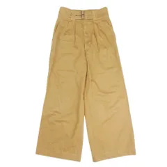 未使用 nowos ノーウォス 2024AW コットン パンツ M ベージュ 未使用 nowos ノーウォス 2024AW コットン パンツ M ベージュ nowos