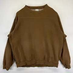 古着 コロンビア Columbia スウェット 大きいサイズ トレーナー ワンポイントロゴ アウトドア クルーネック 2XL ブラウン系 メンズ