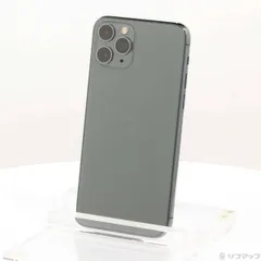 〔中古品〕 iPhone11 Pro 64GB ミッドナイトグリーン MWC62J／A SIMフリー【344】