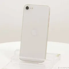 〔中古品〕 iPhone SE 第3世代 64GB スターライト MMYD3J／A SIMフリー【344】