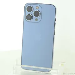 〔中古品〕 iPhone13 Pro 512GB シエラブルー MLV03J／A SIMフリー【344】