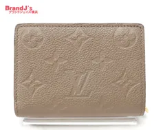 美品 ルイヴィトン モノグラム・アンプラント ポルトフォイユ・クレア 二つ折り財布 トゥルトレール LOUIS VUITTON M80152 /34471
