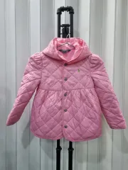 ポロラルフローレン ピンク キルティング フード ジャケット 6