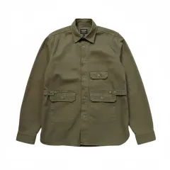 DEESMANCE ワークウェア 3ポケット ヘンプ シャツ