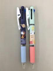 キャラクターグッズ スヌーピー ジェットストリーム３色ボールペン ES493C ES493D 計2本セット 未使用 2512LT258