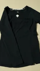 デサント 黒色 長袖 Tシャツ