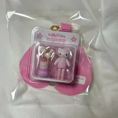 サンリオ ミニチュア パッケージ チャーム ロング脚 キティ