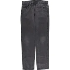 古着 90~00年代 リーバイス Levi's 505-0260 ブラックデニム テーパードデニムパンツ USA製 メンズw33相当 ヴィンテージ/evb032844