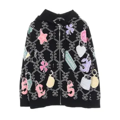シャネル CHANEL パーカー ココマーク ニット カシミヤ パーカー レディース Used A