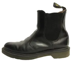 DR.MARTENS ドクターマーチン チェルシー ブーツ シューズ 靴 サイドゴア レザー UK6 25cm 黒 ブラック メンズ 古着 中古 USED