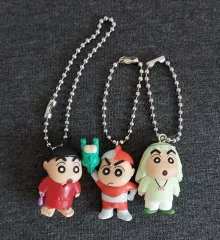 クレヨンしんちゃん 3cm ミニキーホルダー 3個