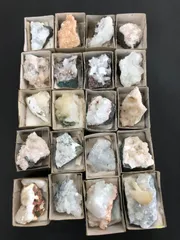 沸石(Apophylite/Stilebite)BOX