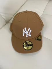 送料無料！！NEWERA  ニューエラ　キャップ帽子　YN ニューヨークヤンキース　キャメルカラー　　#71219MOCAPC