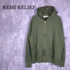 REMI RELIEF レミレリーフ SUEDE LIKE RAGLAN ZIP - メルカリ