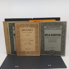 【まとめ売り・バラ売り不可】ポケットスコア 6冊セット J.S.BACH-No.101 PHILHARMONIA-No.169＆202 音楽之友社OGT.109 POCKETSCORES-No.79＆659 2512HAth29