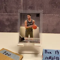 2019 Panini Clearly Donruss Quinndary Weatherspoon San Antonio Spurs カード
