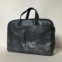 2510-516｜コーチ ビジネスバッグ レザー ブラック