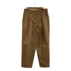 scye basics / サイベーシックス | サンホアキン 2タックテーパードトラウザーズ | 36 | ブラウン系 | メンズ