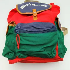mikihouse ミキハウス リュック バックパック レトロ マルチカラー キッズ HBK3-24