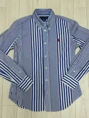 正規品 ポロ ラルフローレン ストライプ 長袖シャツ