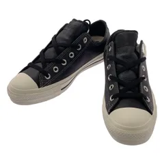 【美品】  CONVERSE / コンバース | LEATHER ALL STAR / GORE-TEX OX / ゴアテックス オールスター レザー スニーカー | 25.5 | ブラック | メンズ