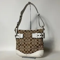 2511-304｜コーチ シグネチャー ショルダーバッグ ホワイト