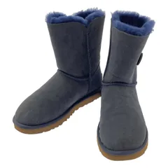 UGG / アグ | UGG W BAILEY BUTTON ムートン ブーツ | 24 | ブルー | レディース
