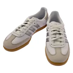 【新品】  adidas / アディダス | Samba OG サンバ ローカット スニーカー | 24.5 | ホワイト/シルバー | レディース