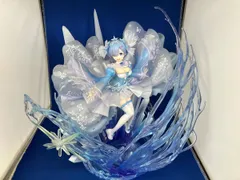 現状品 eStream レム -Crystal Dress Ver- 1/7 SHIBUYA SCRAMBLE FIGURE Re:ゼロから始める異世界生活
