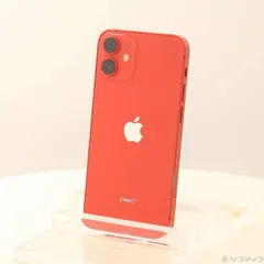 〔中古品〕 iPhone12 mini 256GB プロダクトレッド MGDU3J／A SIMフリー【344】