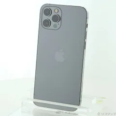 〔中古品〕 iPhone12 Pro 256GB グラファイト MGM93J／A SIMフリー【368】