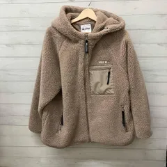 MILKFED. ミルクフェド ジャケットBOA ZIP UP HOODED JACKET 103233021008 レディース Mサイズ ベージュ