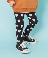 【2026年春新作】DAISUKI総柄パンツ 9分丈　BREEZE J120926  　ブラック