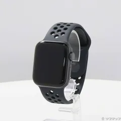 〔中古品〕 Apple Watch Series 6 Nike GPS 40mm スペースグレイアルミニウムケース アンスラサイト／ブラックNikeスポーツバンド【377】