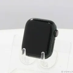 〔中古品〕 Apple Watch Series 7 GPS + Cellular 41mm グリーンアルミニウムケース バンド無し【377】