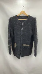 アルチザン系　harapos reales ハンドニット　カーディガン　ブラック アルチザン系 harapos reales ハンドニット カーディガン ブラック