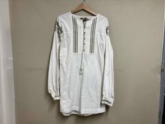 中目黒 古着屋 h アッシュリメイクチャーチドレスホワイト ロング