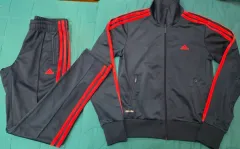 アディダス 3本線 トレーニングウェア セット ネイビー