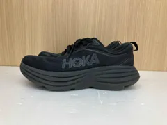HOKA ホカ BONDI8 ボンダイ8 ランニングシューズ 1127952-BBLC ワイド スニーカー 24 ブラック 通年