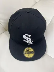 送料無料！！NEWERA  ニューエラ　SOXシカゴホワイトソックス　キャップ帽子　黒　#71219MOAPC