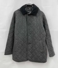 LAVENHAM ラベンハム キルティングジャケット ウール混 UK製 サイズ36 グレー 通年