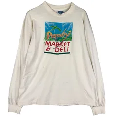 古着 80年代 ヘインズ Hanes BEEFY-T 青タグ ロングTシャツ ロンT USA製 メンズXL相当 ヴィンテージ/eaa598031のサムネイル