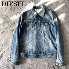 美品✨DIESEL ディーゼル デニムジャケット USED加工 ゴールドボタン