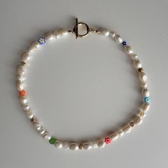 ILLuSio ハンドメイドネックレス 天然石使用 - メルカリ
