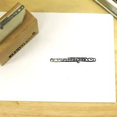 消しゴムはんこ　フルート　楽器はんこ　フルート吹きさんへ　吹奏楽　オーケストラ