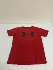 送料無料★UNDER ARMOUR アンダーアーマー★半袖Tシャツ　トップス★MD 赤　メンズ#70402sjj35
